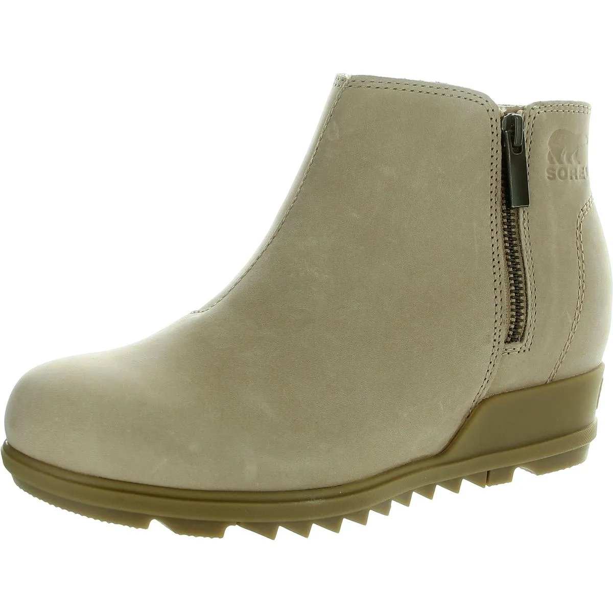 Womens Zipper Ankle Boots