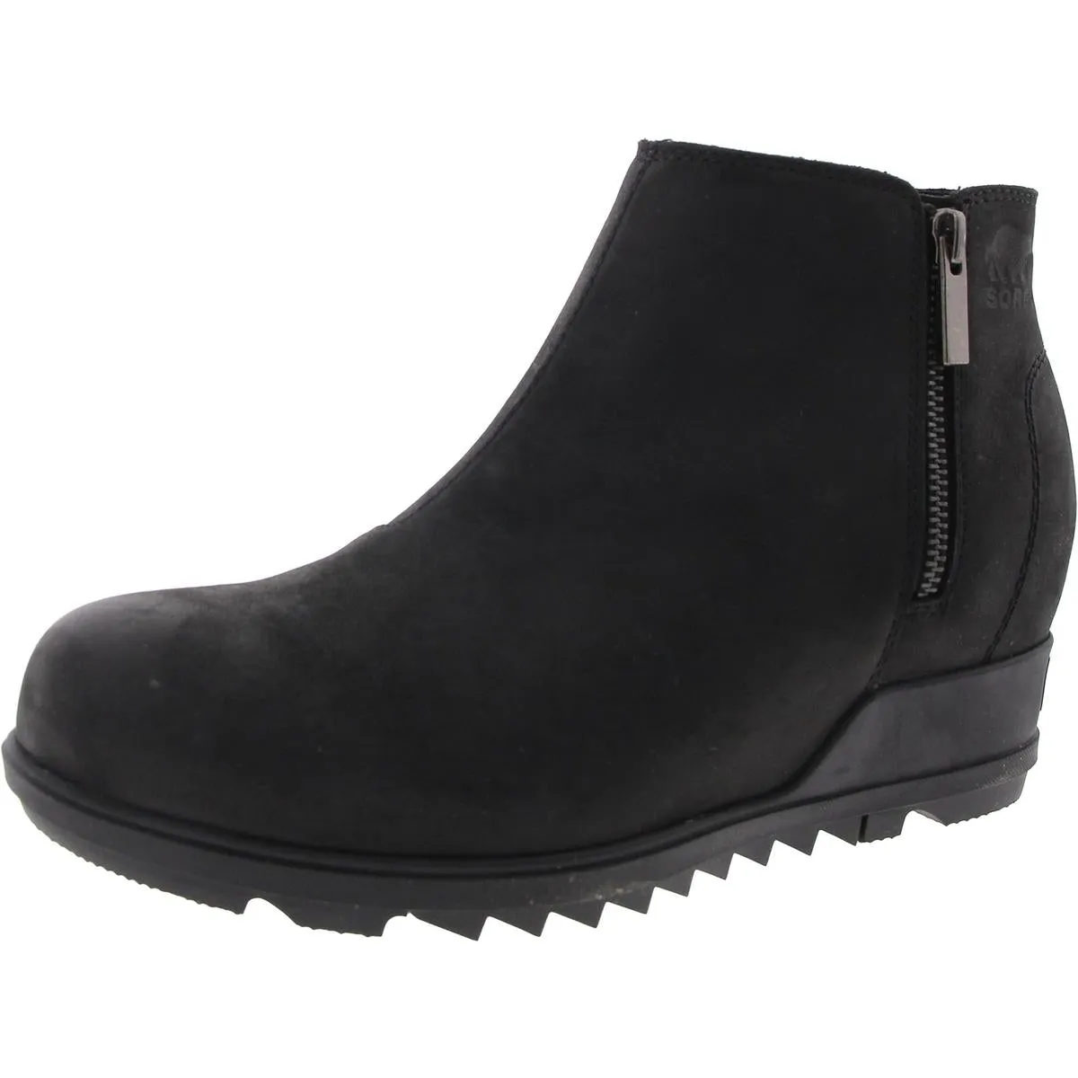 Womens Zipper Ankle Boots