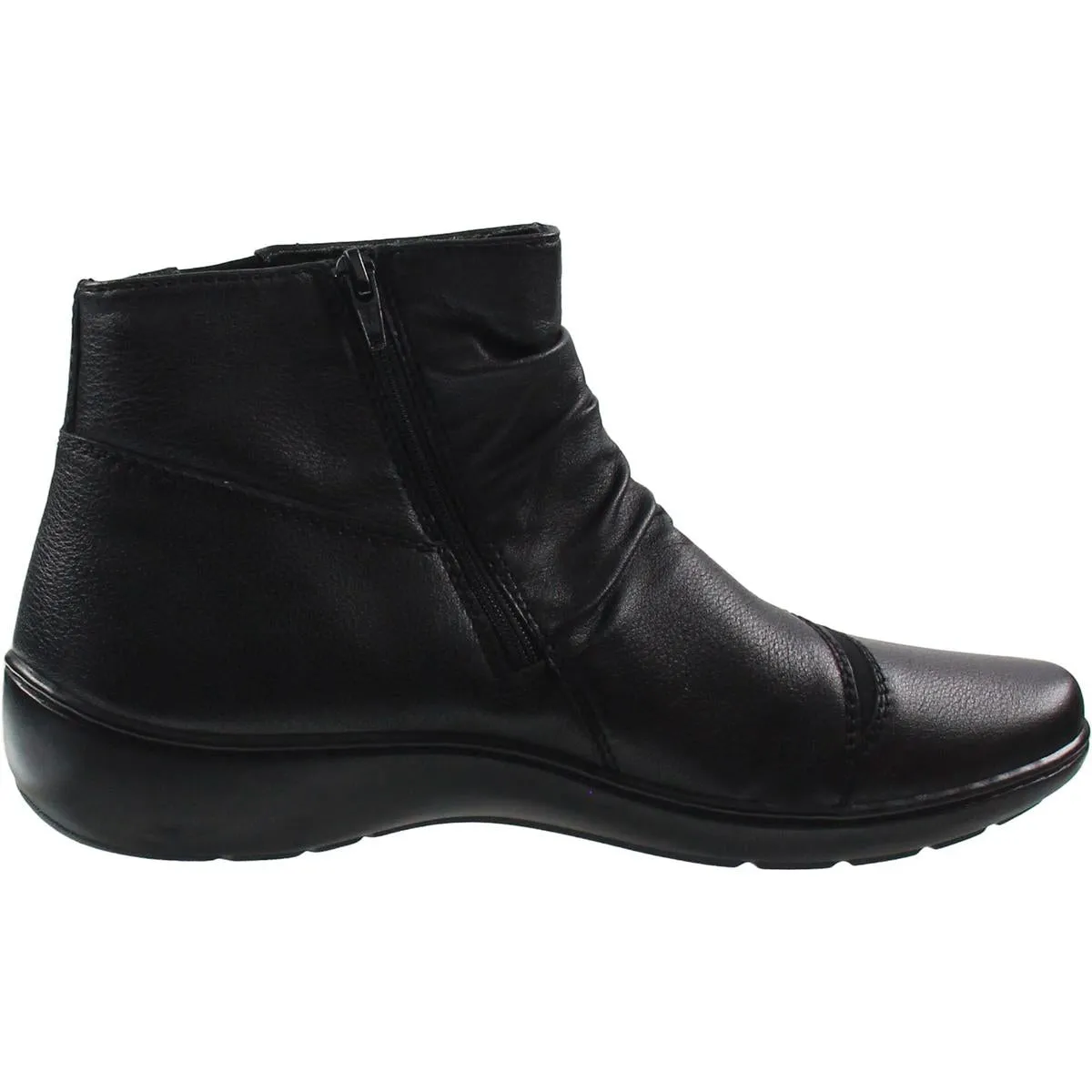 Womens Zipper Booties