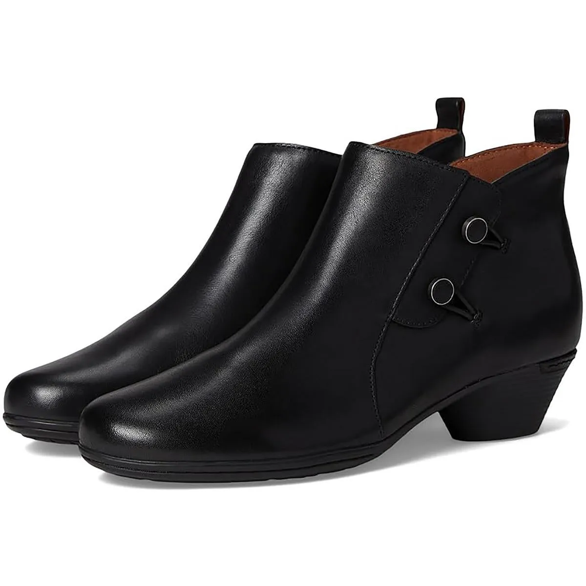 Womens Zipper Booties