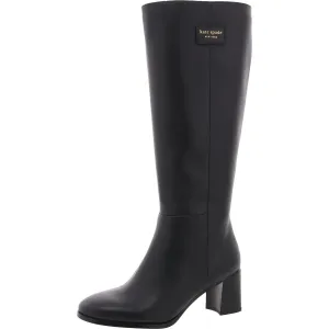Womens Zipper Knee-High Boots