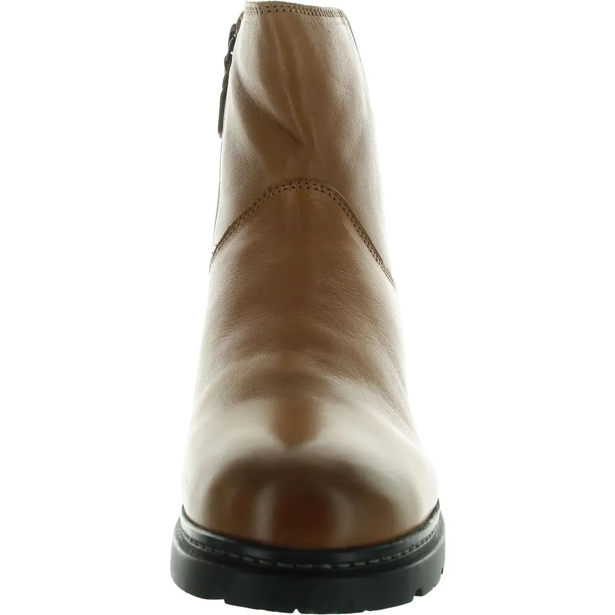 Womens Zipper Manmade Ankle Boots