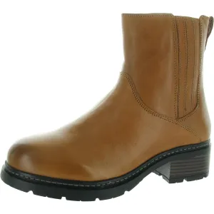 Womens Zipper Manmade Ankle Boots