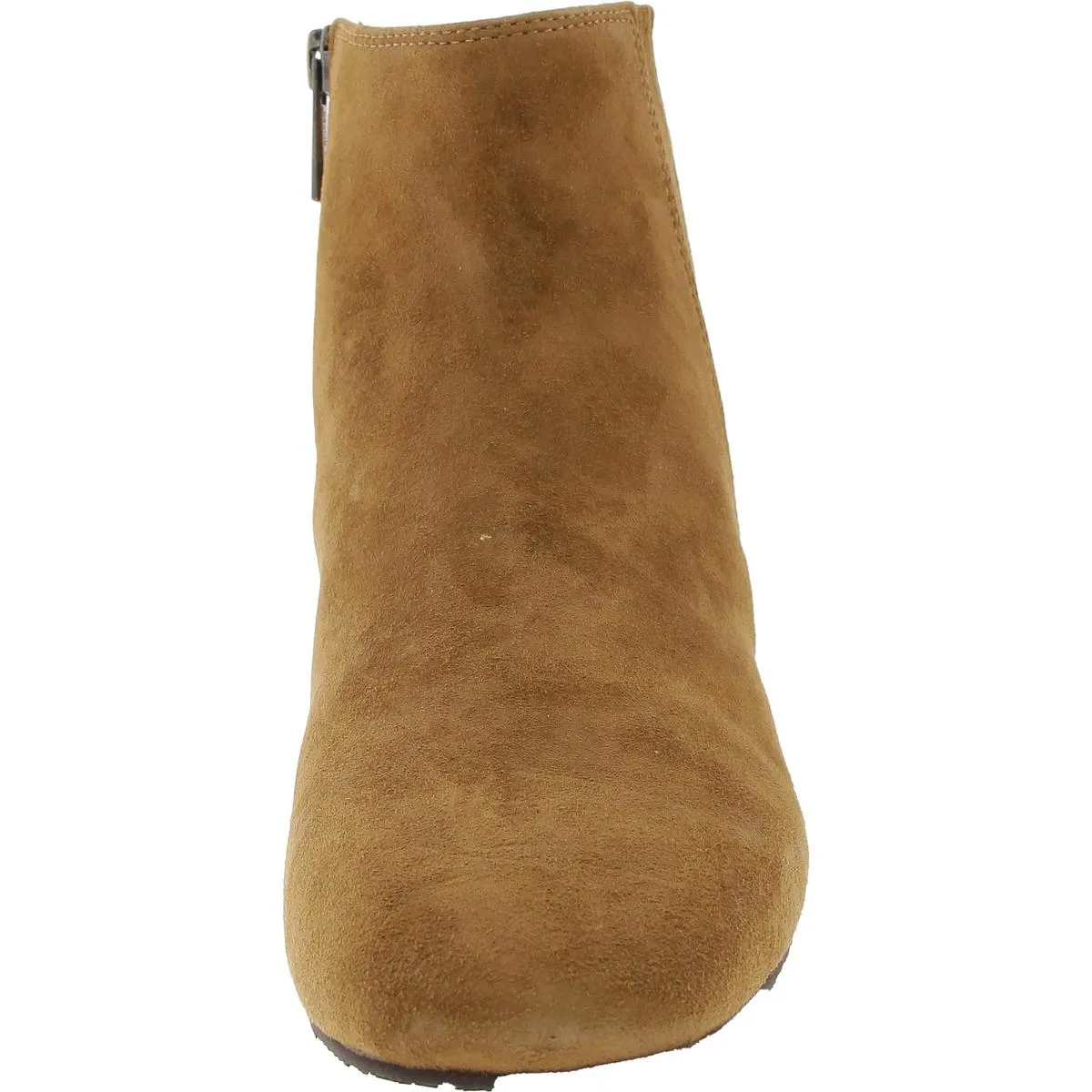 Womens Zipper Suede Chelsea Boots