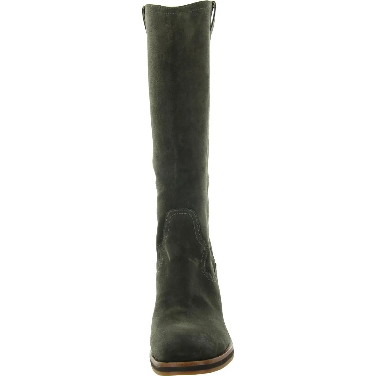 Womens Zipper Suede Cowboy, Western Boots
