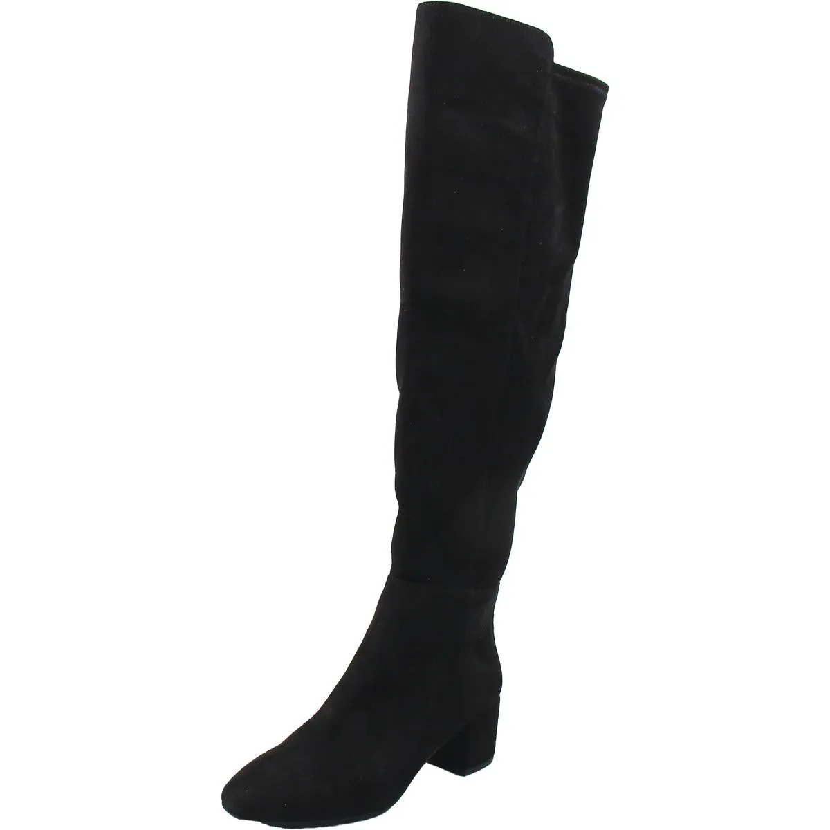Womens Zipper Suede Over-The-Knee Boots