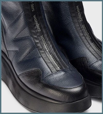 WONDERS A-3613 NAVY BLACK
