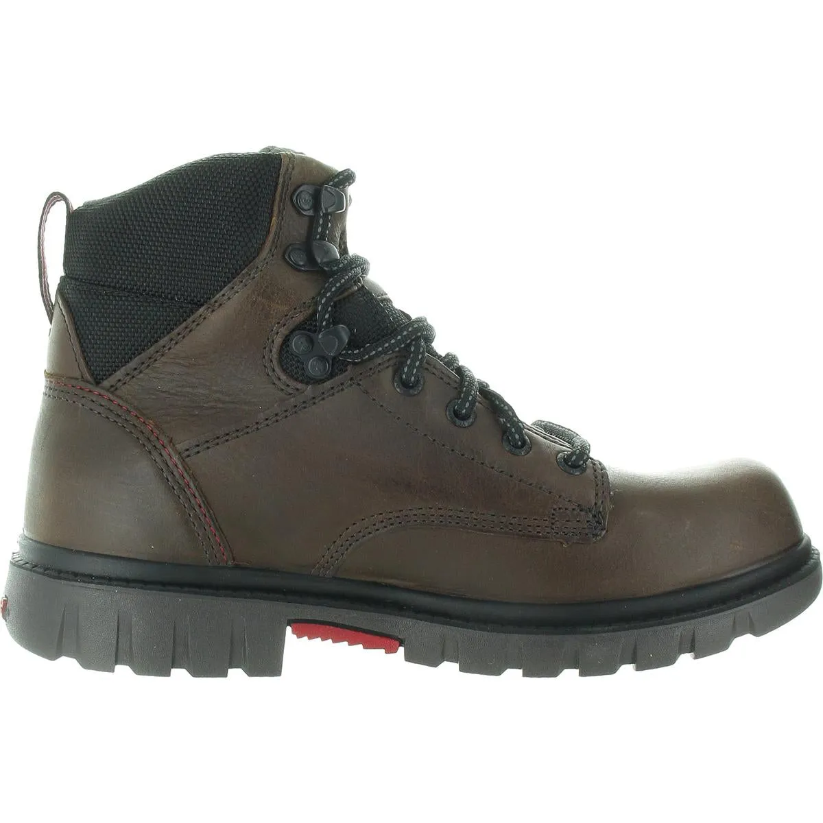 WORKSMART 6" Mens Slip Resistant Leather Work & Safety Boots