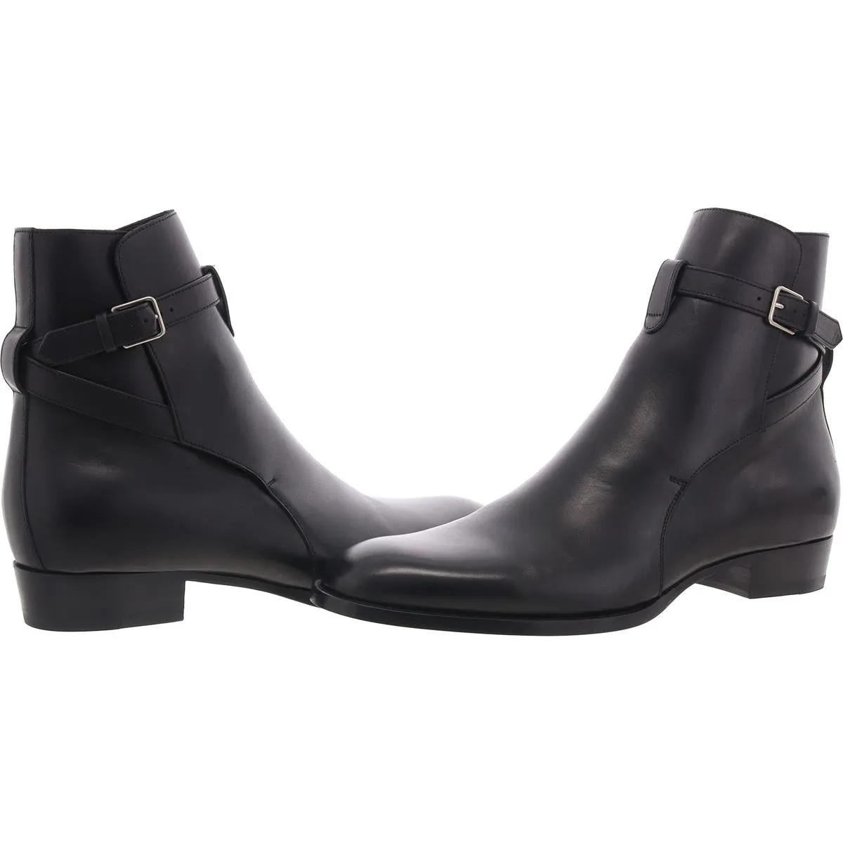 Wyatt Jodhpur Boots Mens Buckle Leather Chelsea Boots