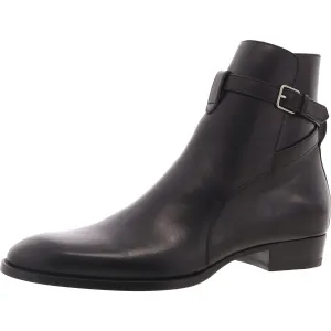 Wyatt Jodhpur Boots Mens Buckle Leather Chelsea Boots