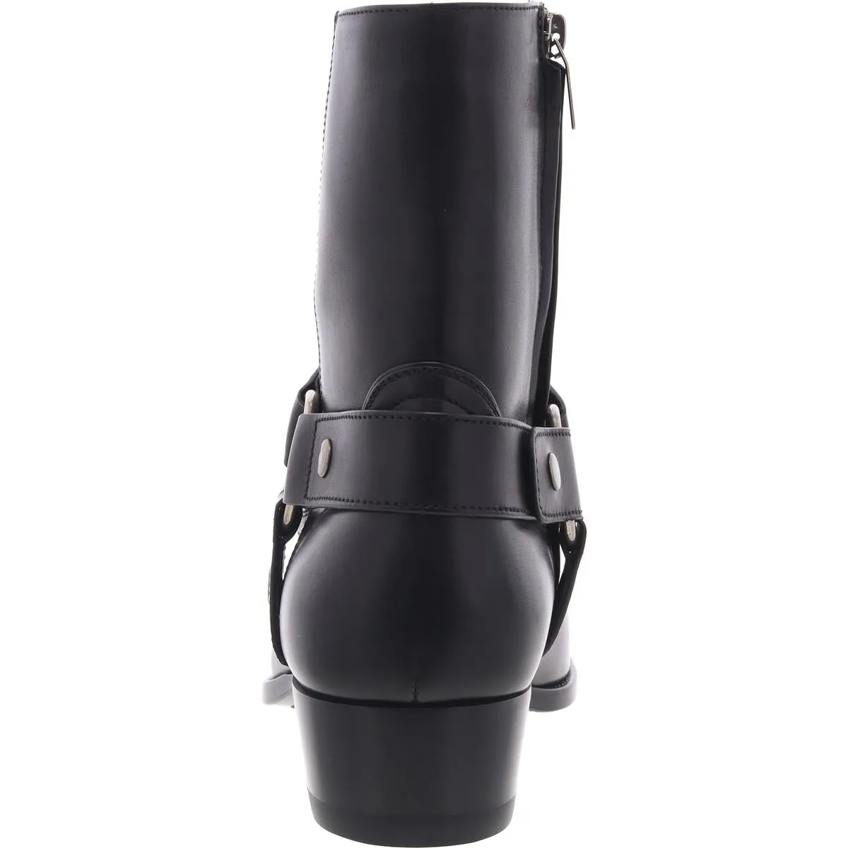 Wyatt Mens Harness Leather Combat & Lace-Up Boots