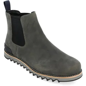YELLOSTONE Mens Laceless Leather Chelsea Boots