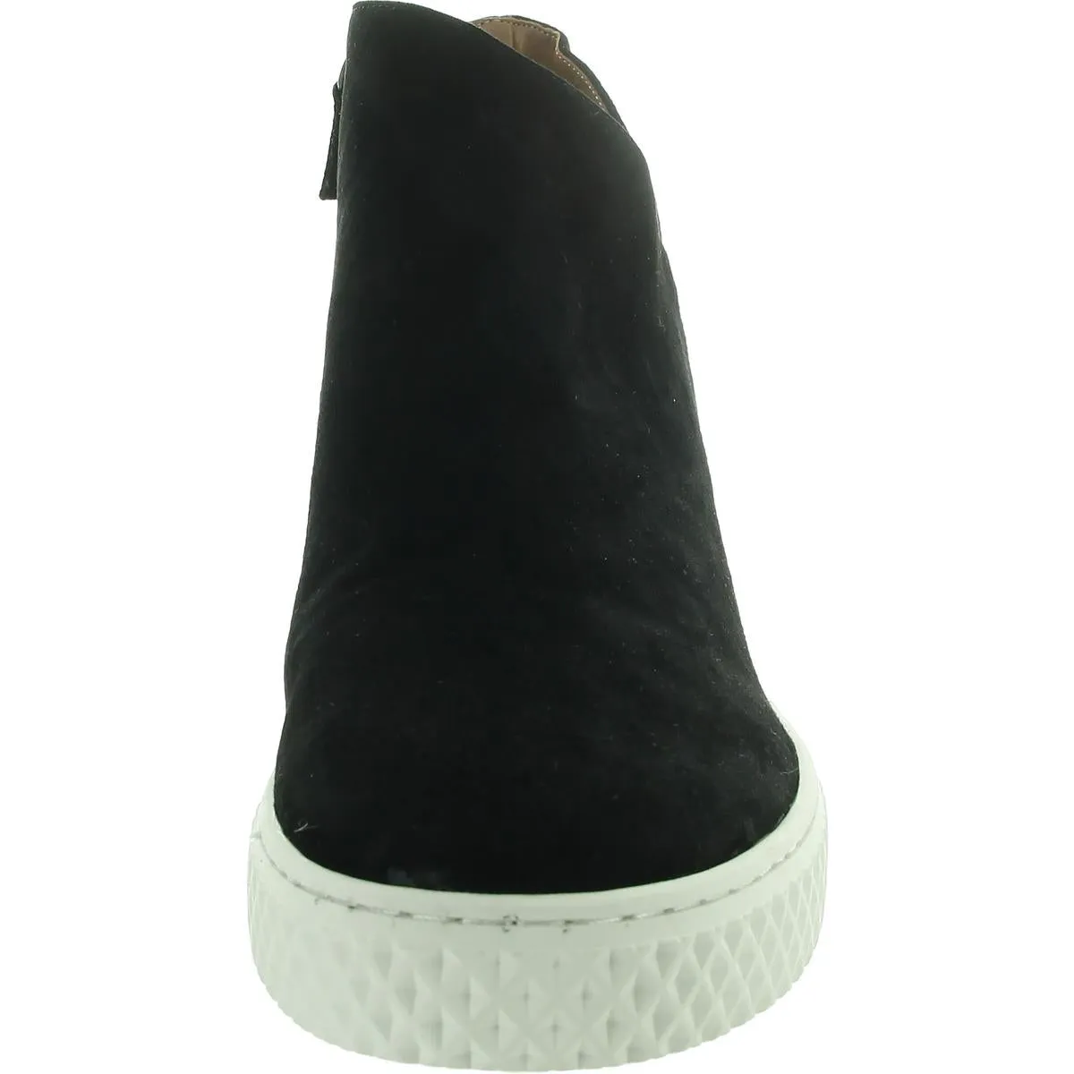 Zia Womens Cut-Out Suede Booties